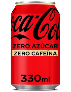 PACK 24 LATAS COCA COLA ZERO ZERO 33cl