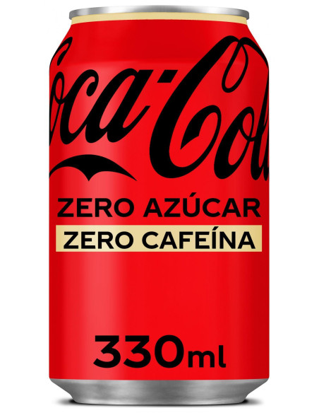 PACK 24 LATAS COCA COLA ZERO ZERO 33cl