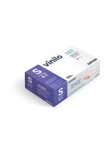 CAJA 100 GUANTES DE VINILO