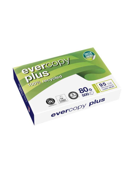 CAJA 5 PAQUETES 500h PAPEL EVERCOPY A4