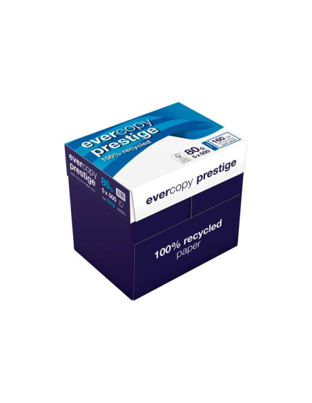 CAJA 5 PAQUETES 500h PAPEL EVERCOPY PRESTIGE A4