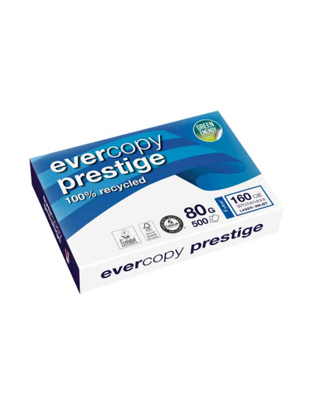 CAJA 5 PAQUETES 500h PAPEL EVERCOPY PRESTIGE A4