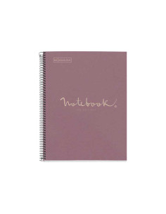 CUADERNO MIQUEL RIUS NOTEBOOK 1 ESPIRAL ECO EMOTIONS 80h A4 5x5