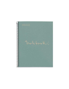 CUADERNO MIQUEL RIUS NOTEBOOK 1 ESPIRAL ECO EMOTIONS 80h A4 5x5