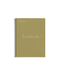CUADERNO MIQUEL RIUS NOTEBOOK 1 ESPIRAL ECO EMOTIONS 80h A4 HORIZONTAL