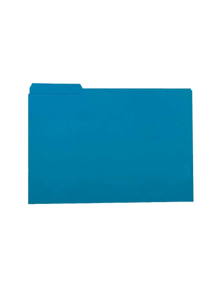 CAJA 50 SUBCARPETAS PESTAÑA IZQUIERDA A4