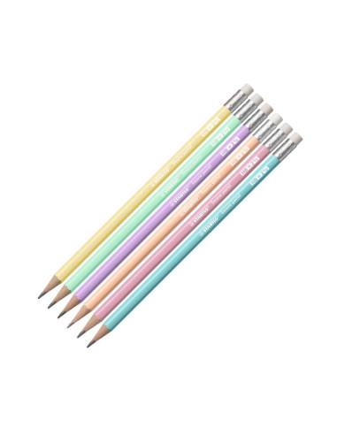 LAPIZ de GRAFITO STABILO 908 SWANO PASTEL - HB SURTIDO EXPOSITOR de 72