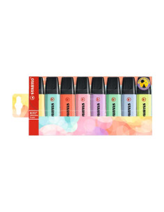 ESTUCHE 8 MARCADORES STABILO BOSS ORIGINAL PASTEL