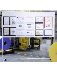 PACK 5 MARCOS DURABLE DURAFRAME MAGNETIC A4