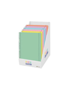 PACK 12 CUADERNOS A5 PASTEL TAPA SOFT FORRADA
