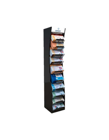 LAMINA GUARRO-CANSON DIBUJO MINI-PACK BASIK SURTIDO EXPOSITOR de 235