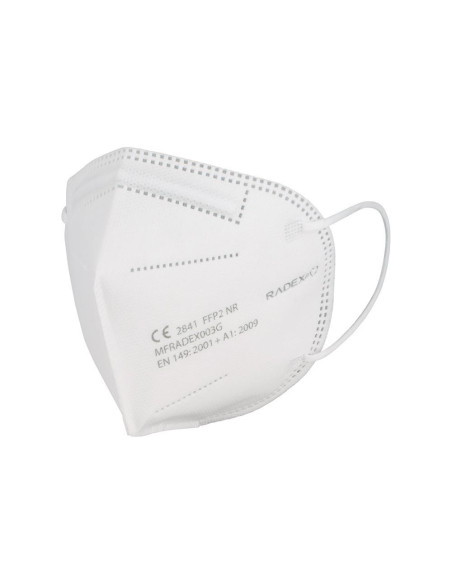 PAQUETE DE 25 MASCARILLAS FFP2 RADEX BLANCO