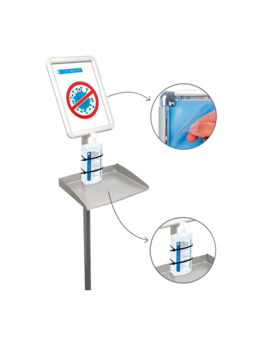 DISPLAY INFORMATIVO ROCADA CON BANDEJA