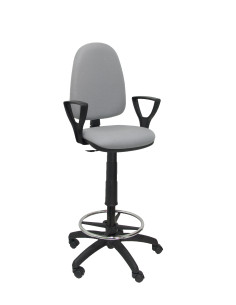 TABURETE OPERATIVO AYNA TELA CON BRAZOS FIJOS