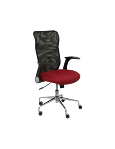 SILLA MINAYA TELA CON BRAZOS MALLA NEGRA