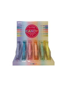 EXPOSITOR 36 u MARCADORES APLI FLUOR CANDY 2