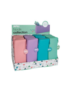 EXPOSITOR 12 u ESTUCHES TRIANGULARES APLI NORDIK COLLECTION