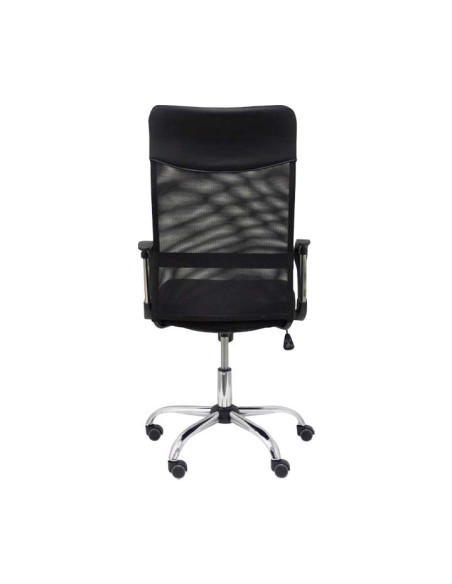 SILLA GONTAR RESPALDO DE MALLA CON BRAZOS FIJOS