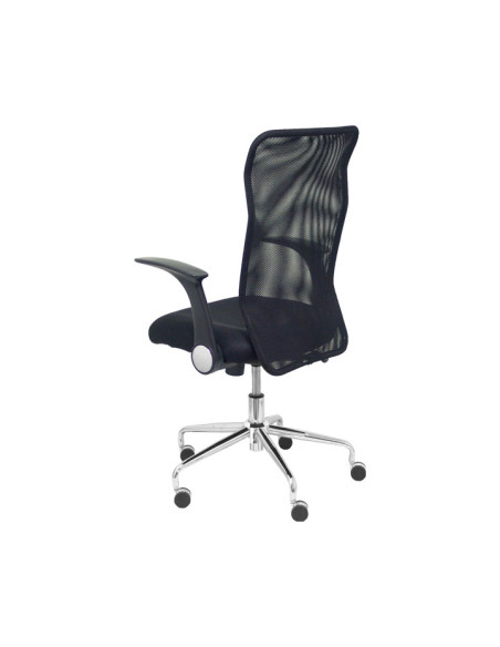 SILLA MINAYA 3D CON BRAZOS MALLA NEGRA