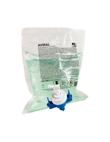RECAMBIO GEL HIDROALCOHÓLICO 750 ml AVIRAL BAG