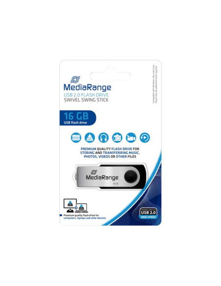 MEMORIA USB 2.0 MEDIARANGE 16 GB