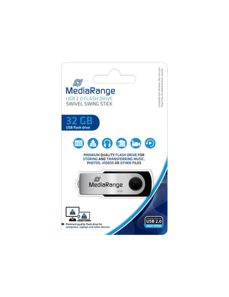 MEMORIA USB 2.0 MEDIARANGE 32 GB