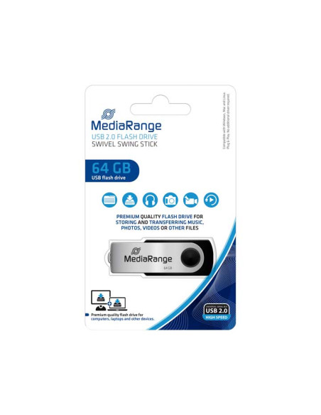 MEMORIA USB 2.0 MEDIARANGE 64 GB