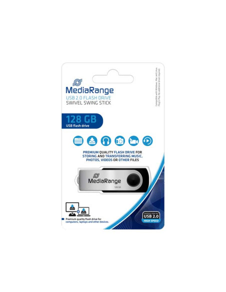 MEMORIA USB 2.0 MEDIARANGE 128 GB