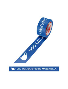 CINTA ADHESIVA INSTANT USO OBLIGATORIO DE MASCARILLA