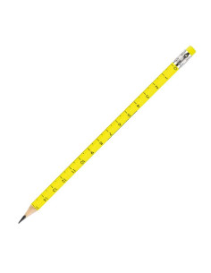 EXPOSITOR DE 50 LÁPICES HB REDONDOS CON GOMA EN COLORES