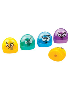 SACAPUNTAS CON CONTENEDOR CON CARAS 2