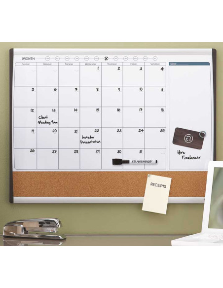 ORGANIZADOR MENSUAL NOBO 585x43cm MAGNÉTICO