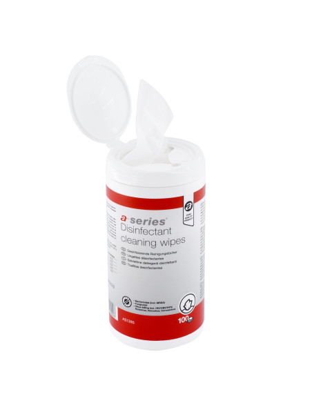 BOTE 100 TOALLITAS A-SERIES DESINFECTANTES