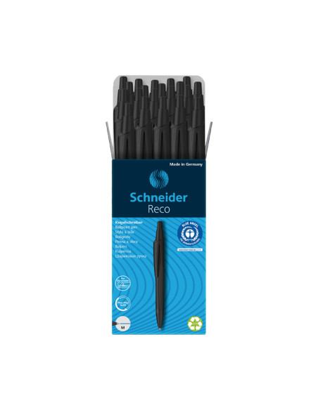 BOLÍGRAFO SCHNEIDER RECO M TINTA AZUL