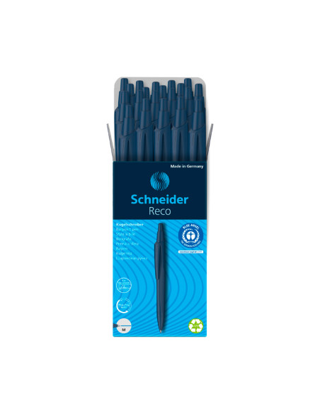 BOLÍGRAFO SCHNEIDER RECO M TINTA AZUL