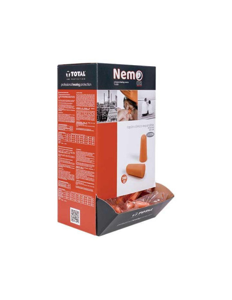 CAJA DISPENSADORA 200 TAPONES ESPUMA "NEMO"