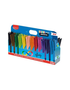 SCHOOLPACK 144 LÁPICES DE COLORES MAPED COLOR`PEPS INFINITY