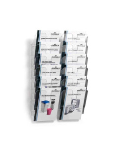 EXPOSITOR MURAL DURABLE FLEXIPLUS A4 6 COMPARTIMENTOS 2