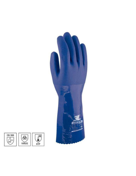 GUANTES DE SEGURIDAD QUÍMICO "SUPER OIL 35"