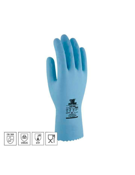 GUANTES DE SEGURIDAD QUÍMICO DOMÉSTICO "UNI-TEX"