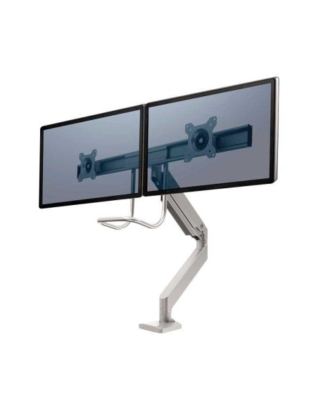 FELLOWES BRAZO PLATA PARA MONITOR DOBLE EPPA TM C TRAVESAÑO