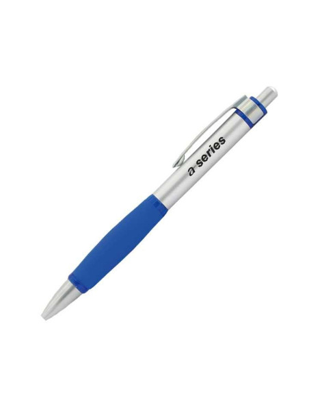 BOLÍGRAFO RETRÁCTIL A-SERIES METÁLICO CON GRIP