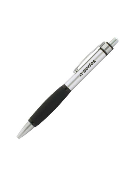 BOLÍGRAFO RETRÁCTIL A-SERIES METÁLICO CON GRIP