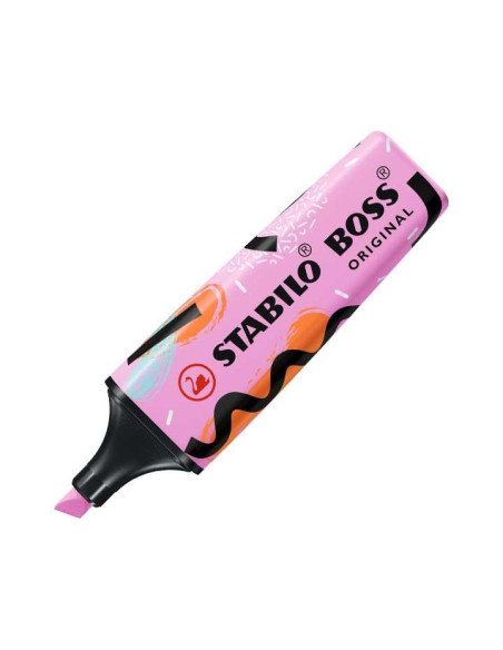 MARCADOR FLUOR STABILO BOSS 70 BY JU SCHNEE PASTEL SURTIDO BOMBONERA de 30