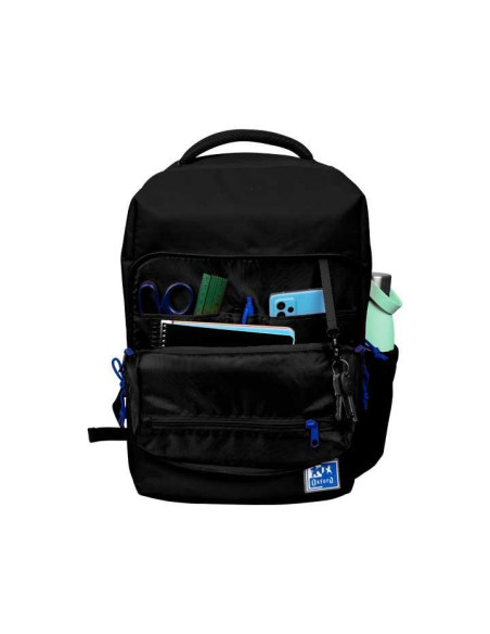 OXFORD MOCHILA LB B-OUT OXFBAG EXPANDIBLE 5CM RPET NEGRO