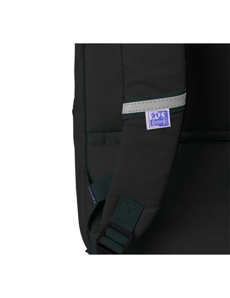 OXFORD MOCHILA LB B-OUT OXFBAG EXPANDIBLE 5CM RPET NEGRO