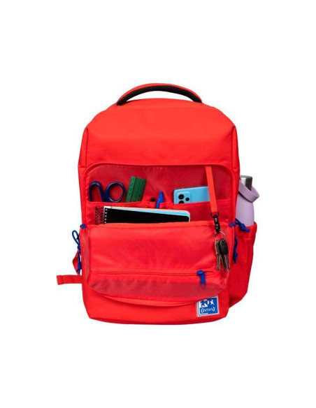 OXFORD MOCHILA LB B-OUT OXFBAG EXPANDIBLE 5CM RPET ROJO