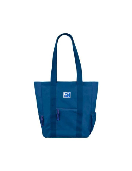 OXFORD TOTE BAG B-TRENDY OXFBAG RPET AZUL MARINO