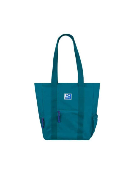 OXFORD TOTE BAG B-TRENDY OXFBAG RPET AQUA
