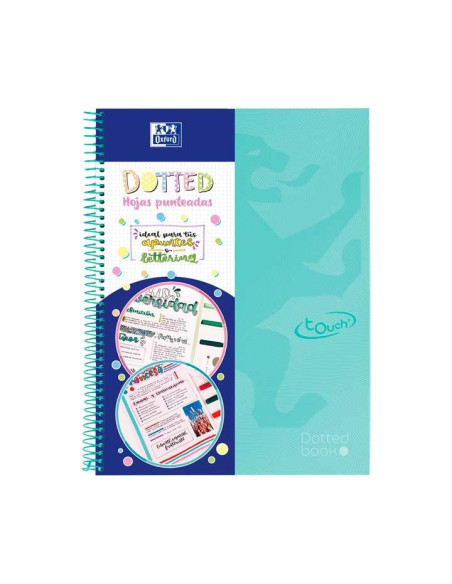 CUADERNO OXFORD "EUROPEANBOOK 0 TOUCH" A4+ 80h DOTS